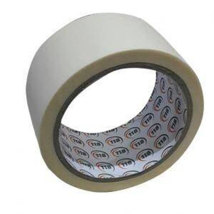 118 Maskeleme Bandı, 48 mm x 25 m, Bej, Krepe Kâğıt Tabanlı, Boya İçin - 1