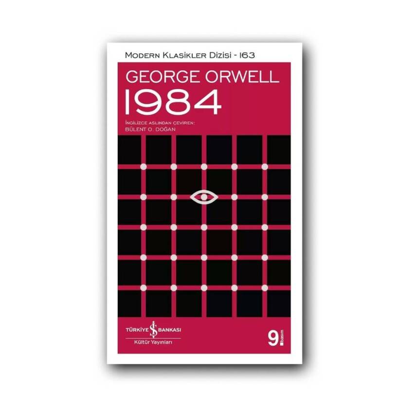 1984, George Orwell, Modern Klasikler, Distopya Roman, Karton Kapak - 1