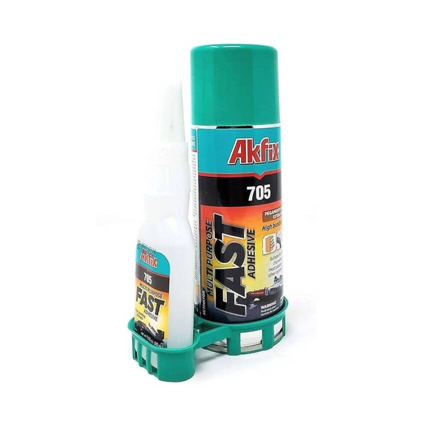 Akfix 705 Hızlı Yapıştırıcı, MDF Kit, 100 gram - 400 ml - 2