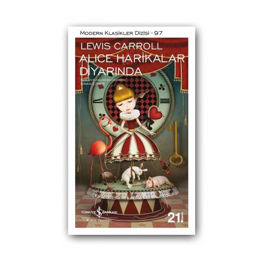 Alice Harikalar Diyarında, Lewis Carroll, 100 Temel Eser, Karton Kapak - 1