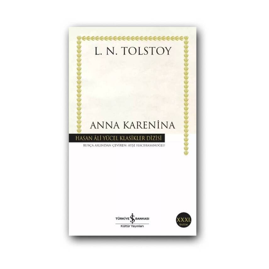 Anna Karenina, Tolstoy, Klasik Rus Romanı, Edebiyat, Karton Kapak - 1