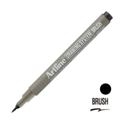 Artline Drawing System 23FN Teknik Çizim Kalemi, Fırça Uçlu, Siyah - 2