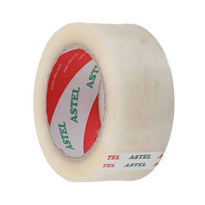 Astel Koli Bandı , 45 mm 100 m, Şeffaf, Dayanıklı ve Güçlü Yapışkan - Astel