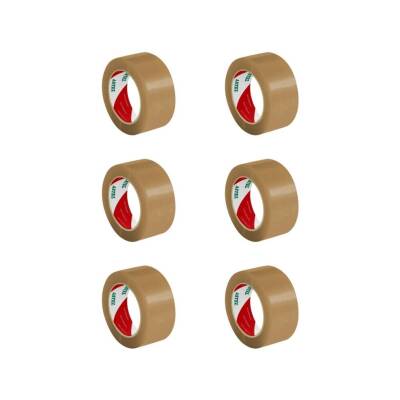 Astel Koli Bandı, 6 Adet 45 mm 40 m, Kahverengi, Hotmelt, Dayanıklı - 2