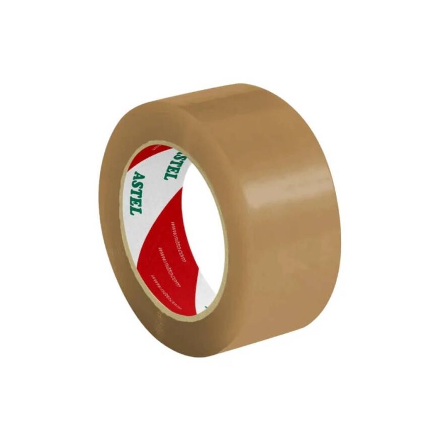 Astel Koli Bandı, 96 Adet 45 mm 40 m, Kahverengi, Hotmelt, Dayanıklı - 2