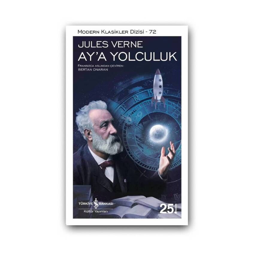 Aya Yolculuk, Jules Verne, Modern Klasik, Roman, Karton Kapak - 1