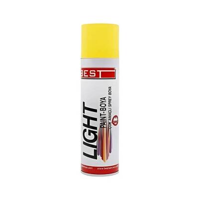 Best Light Çok Amaçlı Sprey Boya, Sarı, 400 ml, Hızlı Kuruyan Yapı - Best