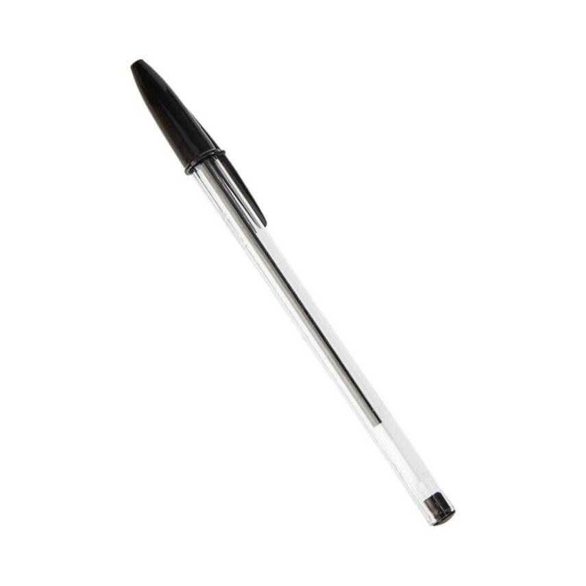 BIC Cristal Medium Tükenmez Kalem, 50 Adet, 3 km Yazma, Siyah, 1.0 mm - 5
