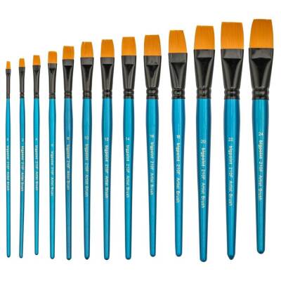 Bigpoint 210F Serisi Düz Kesik Fırça, Golden Sentetik Kıllı, No: 10 - 3