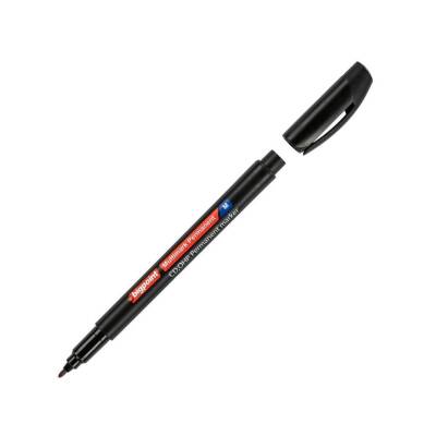 Bigpoint Asetat Kalemi, Standart Uçlu (M), 1.0 mm, Hızlı Kurur, Siyah - 1