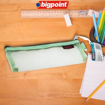 Bigpoint File Kalemlik, Askılıklı, Geniş Hazne, Çantaya Asılır, Yeşil - Bigpoint
