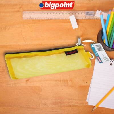 Bigpoint File Kalemlik, Askılıklı, Geniş Hazneli, Çantaya Asılır, Sarı - Bigpoint