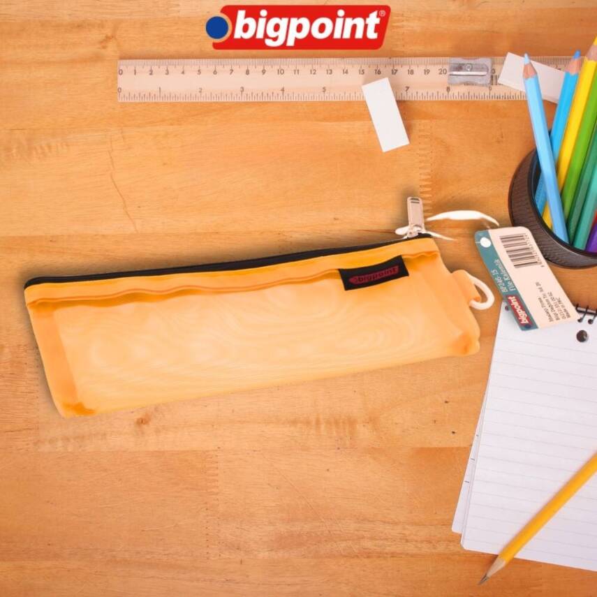Bigpoint File Kalemlik, Askılıklı, Geniş Hazne, Çanta Askısı, Turuncu - 1