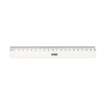 Bigpoint Geniş Cetvel, 20 cm, Kolay Kırılmaz Plastik - Bigpoint