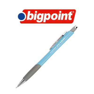 Bigpoint Grip Versatil Kalem, 0.5 mm, Metal Uçlu, Açık Mavi - 3