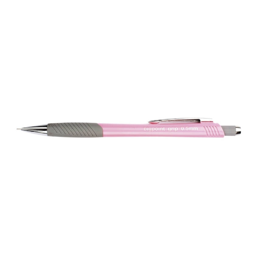Bigpoint Grip Versatil Kalem, 0.5 mm, Metal Uçlu, Pembe - 2