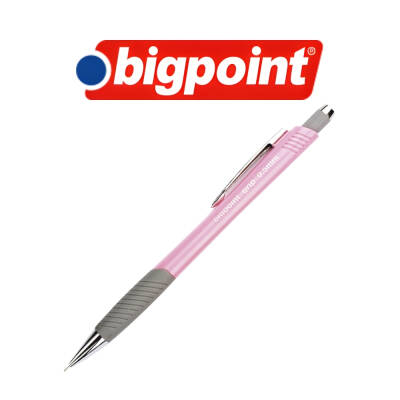 Bigpoint Grip Versatil Kalem, 0.5 mm, Metal Uçlu, Pembe - 3