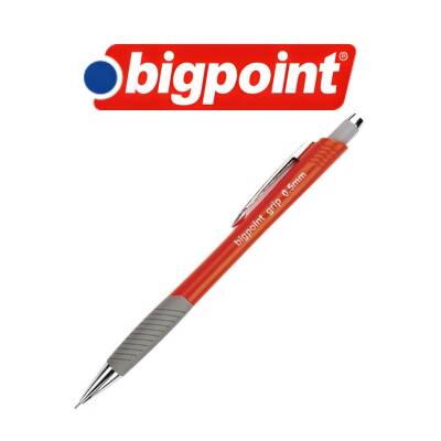 Bigpoint Grip Versatil Kalem, 0.5 mm, Gizlenebilir Uçlu, Turuncu - 3