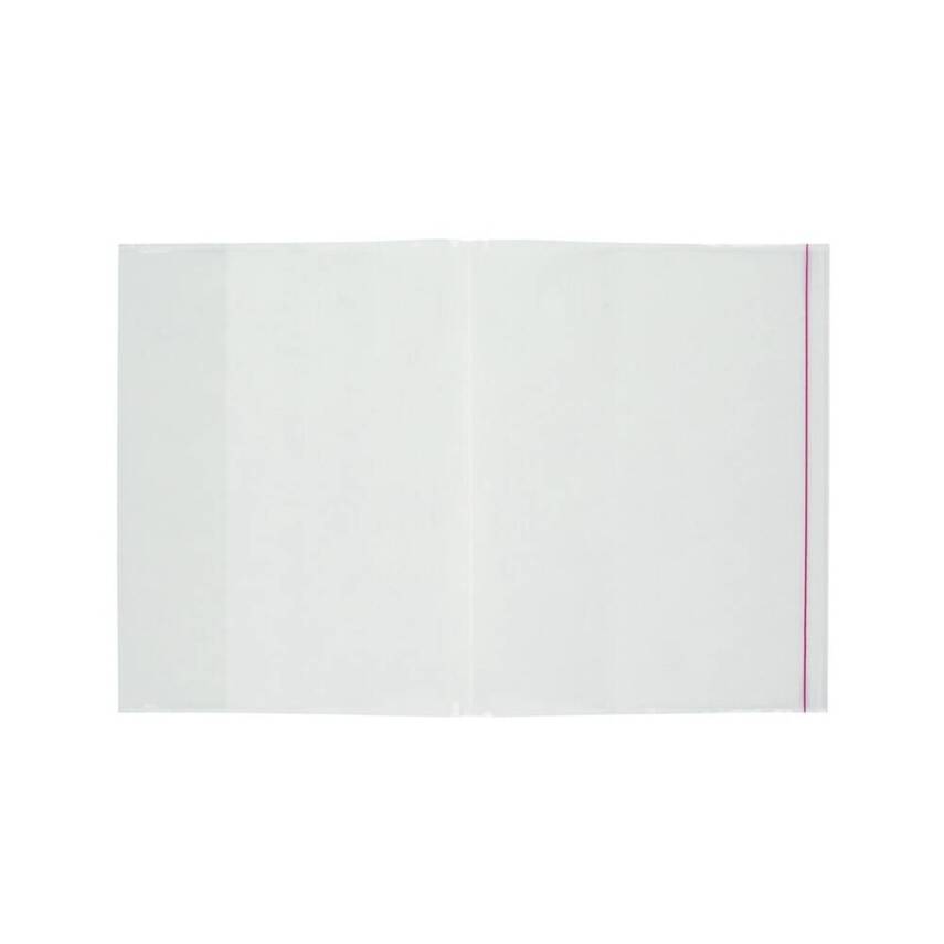 Bigpoint Hazır Defter Kabı, Kendinden Yapışkanlı, A4, 5’li, Şeffaf - 1