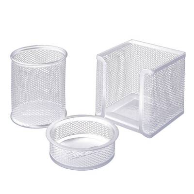 Bigpoint Metal Masa Düzenleyici Set, 3’lü, Kaydırmaz Taban, Beyaz - Bigpoint