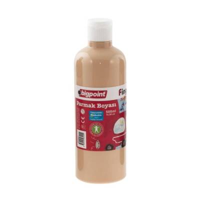 Bigpoint Parmak Boyası, 500ml, Güvenli, Parmak ve Fırça Uyum,Ten Rengi - Bigpoint