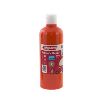 Bigpoint Parmak Boyası, 500 ml, Güvenli, Parmak ve Fırça Uyum, Turuncu - 1