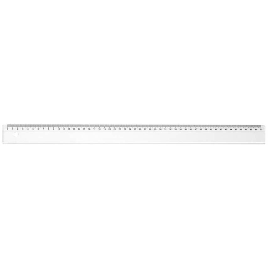 Bigpoint Plastik Cetvel, 50 cm, Kolay Kırılmaz, Okul ve Ofiste İdeal - 1