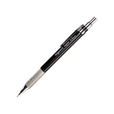 Bigpoint Rapid Versatil Kalem, 0.5 mm, Metal Uçlu, Siyah - 1