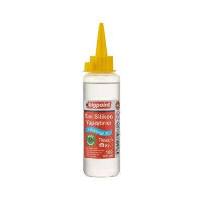 Bigpoint Sıvı Silikon Yapıştırıcı, Su Bazlı, Çok Amaçlı, 100 ml - Bigpoint