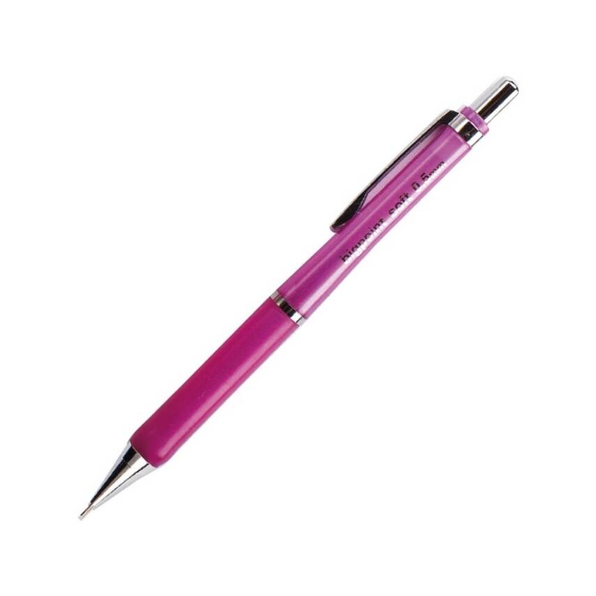 Bigpoint Soft Versatil Kalem, 0.5 mm, Metal Uçlu, Koyu Pembe - 1
