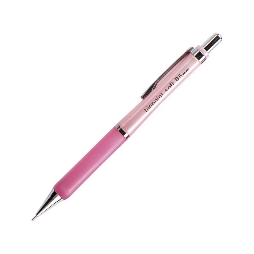 Bigpoint Soft Versatil Kalem, 0.5 mm, Metal Uçlu, Pembe - 1