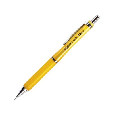 Bigpoint Soft Versatil Kalem, 0.5 mm, Metal Uçlu, Sarı - 1