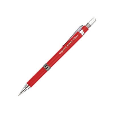 Bigpoint Speed Versatil Kalem, 0.5 mm, Gizlenebilir Uçlu, Kırmızı - 1