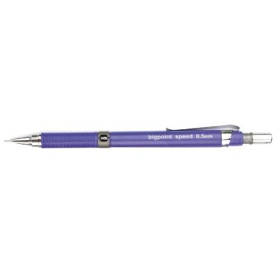 Bigpoint Speed Versatil Kalem, 0.5 mm, Gizlenebilir Uçlu, Mor - 2