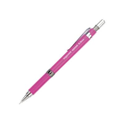 Bigpoint Speed Versatil Kalem, 0.5 mm, Gizlenebilir Uçlu, Pembe - 1
