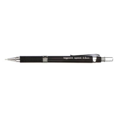 Bigpoint Speed Versatil Kalem, 0.5 mm, Gizlenebilir Uçlu, Siyah - 2