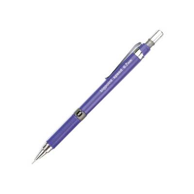 Bigpoint Speed Versatil Kalem, 0.7 mm, Gizlenebilir Uçlu, Mor - 1
