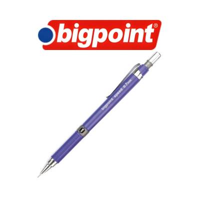 Bigpoint Speed Versatil Kalem, 0.7 mm, Gizlenebilir Uçlu, Mor - 3