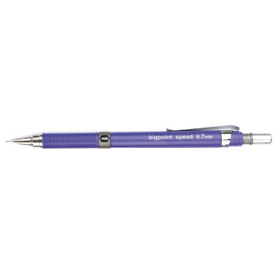Bigpoint Speed Versatil Kalem, 0.7 mm, Gizlenebilir Uçlu, Mor - 2