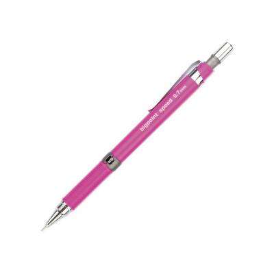 Bigpoint Speed Versatil Kalem, 0.7 mm, Gizlenebilir Uçlu, Pembe - 1
