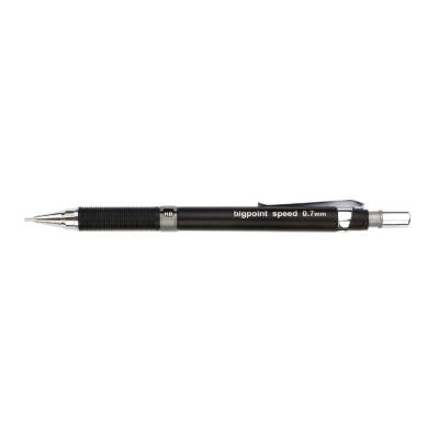Bigpoint Speed Versatil Kalem, 0.7 mm, Gizlenebilir Uçlu, Siyah - 2