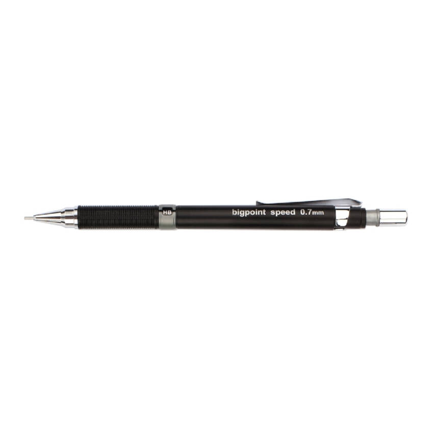 Bigpoint Speed Versatil Kalem, 0.7 mm, Gizlenebilir Uçlu, Siyah - 2