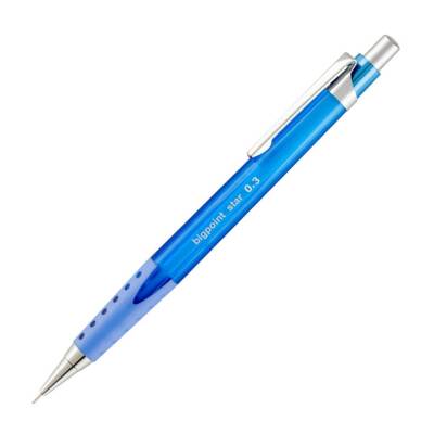 Bigpoint Star Versatil Kalem, 0.3 mm, Metal Uçlu, Mavi - 1