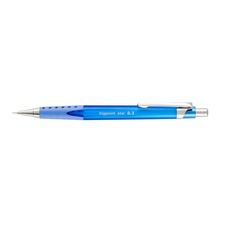 Bigpoint Star Versatil Kalem, 0.3 mm, Metal Uçlu, Mavi - 2
