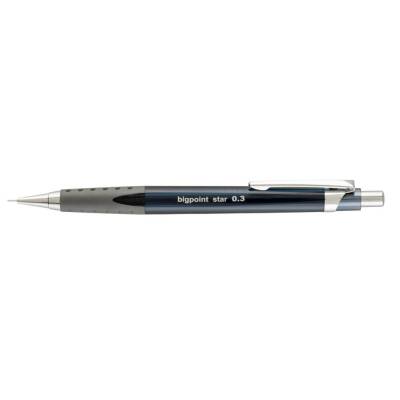 Bigpoint Star Versatil Kalem, 0.3 mm, Metal Uçlu, Siyah - 2