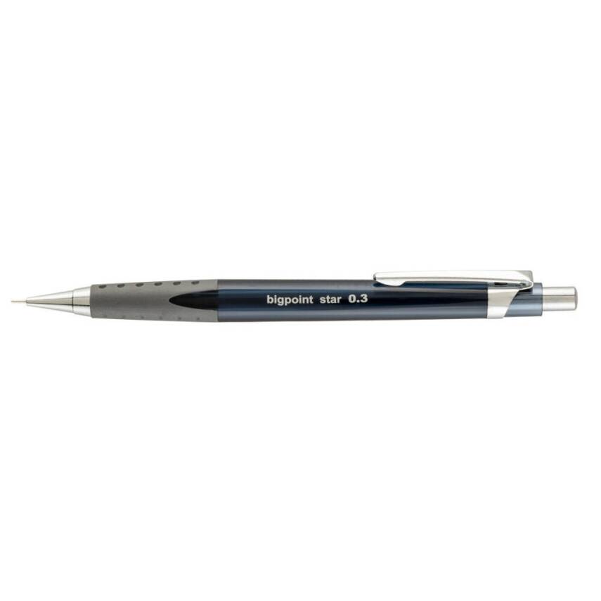 Bigpoint Star Versatil Kalem, 0.3 mm, Metal Uçlu, Siyah - 2