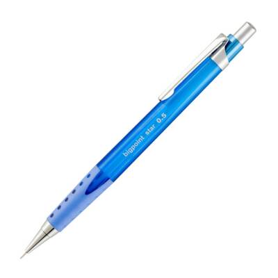 Bigpoint Star Versatil Kalem, 0.5 mm, Metal Uçlu, Mavi - 1