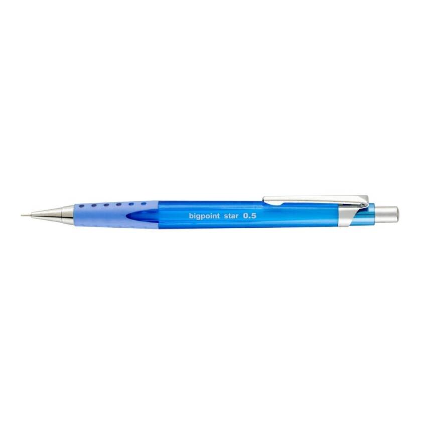 Bigpoint Star Versatil Kalem, 0.5 mm, Metal Uçlu, Mavi - 2