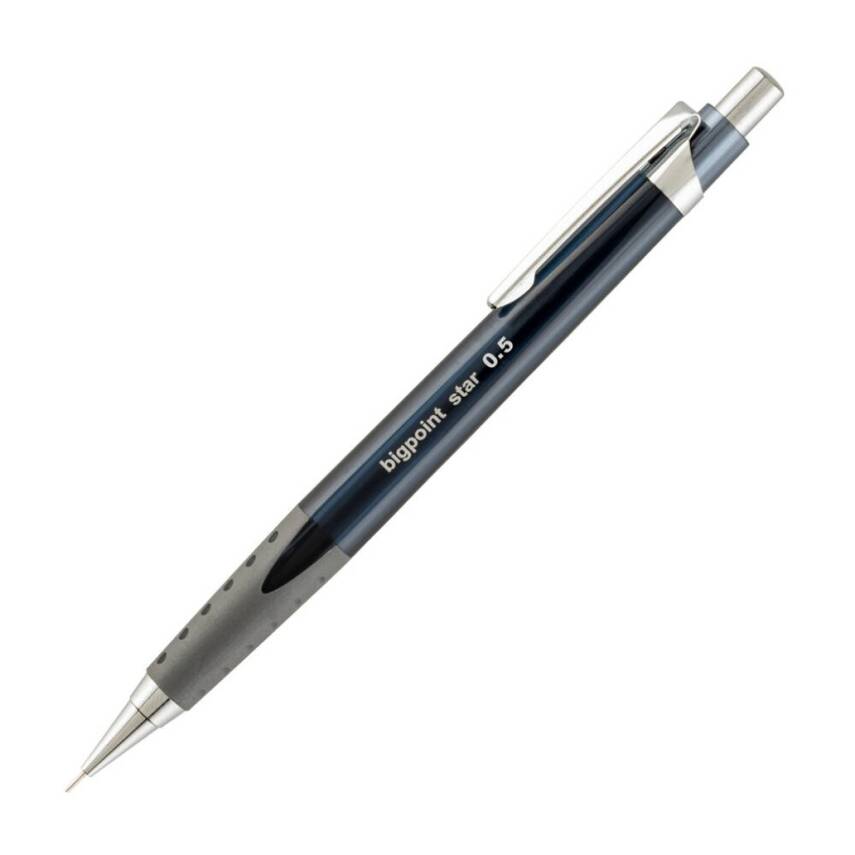 Bigpoint Star Versatil Kalem, 0.5 mm, Metal Uçlu, Siyah - 1