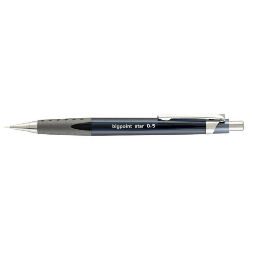 Bigpoint Star Versatil Kalem, 0.5 mm, Metal Uçlu, Siyah - 2